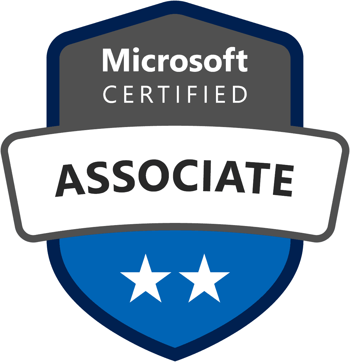 Microsoft Certified Azure Developer Associate.